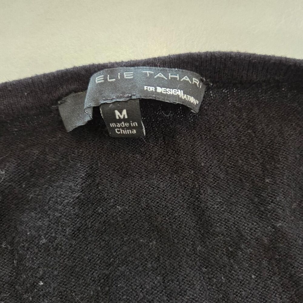 Elie-tahari Women's Black Jumper - Picture 2 of 3